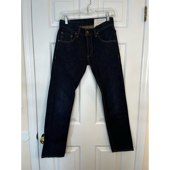 Rag & Bone Men's RB Jay 23X Skinny Leg Tailored Workwear Jeans SZ 29 - Picture 2 of 16